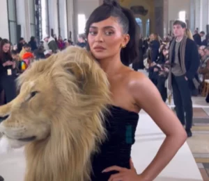 La nouvelle silhouette et la robe « tête de lion » de Kylie Jenneren flamment la toile.