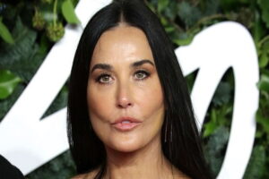 demi moore visage