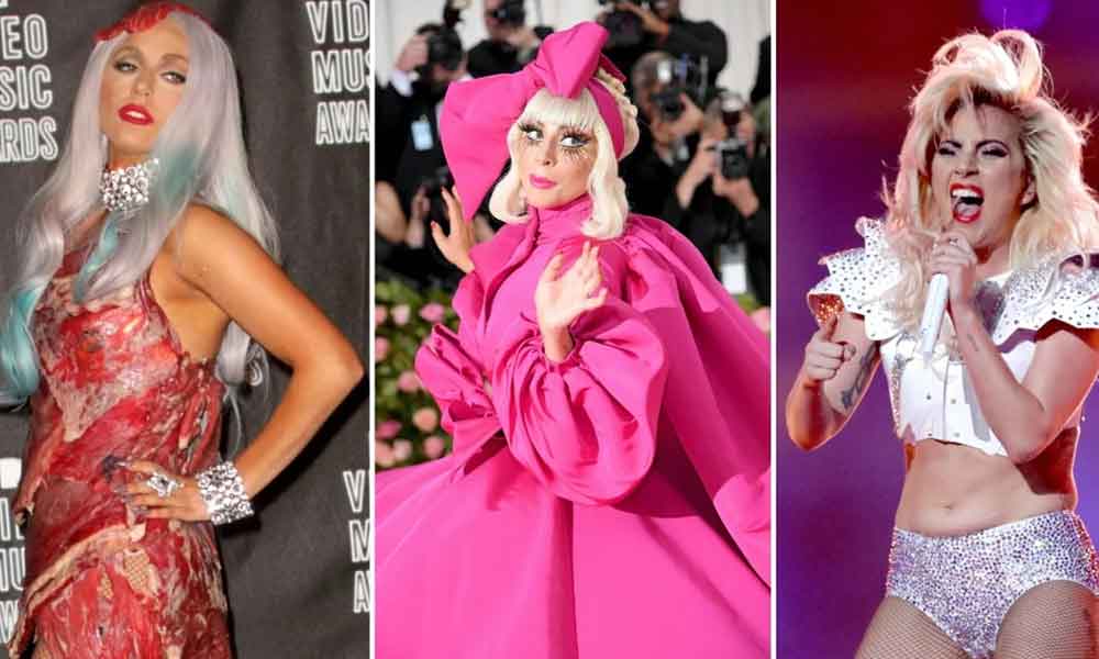 evolution physique de lady gaga