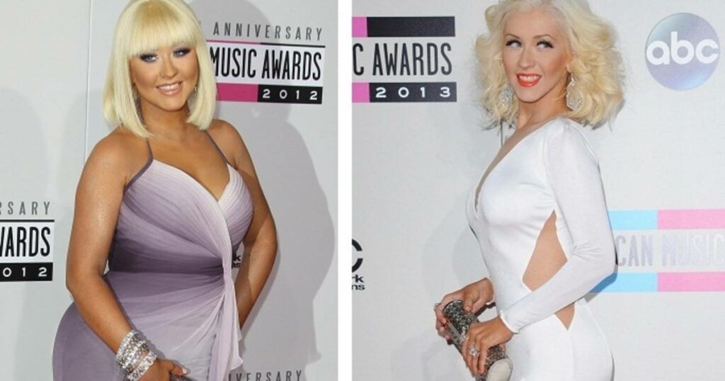 Christina Aguilera : photos avant / après